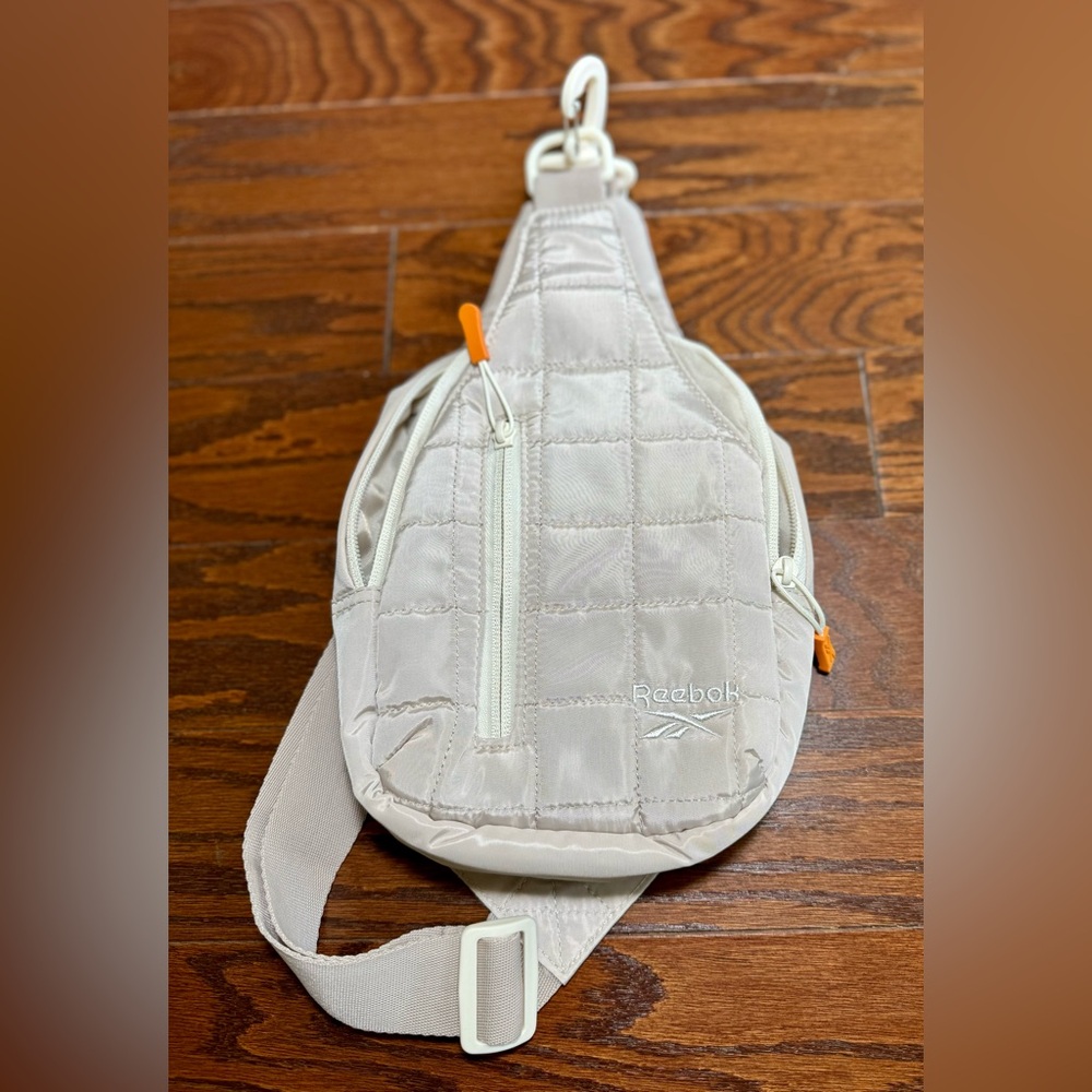 Backpack Quilted Sling Bag Unisex Lightweight Crossbody Travel  Bottle Holder